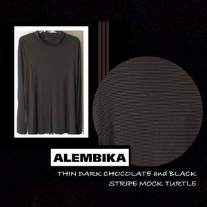 PO  ~  ALEMBIKA striped mock turtle…