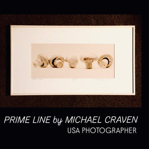 MICHAEL CRAVEN FINE PHOTOGRAPHY “PRIME LINE”  (mushroom) 59/300