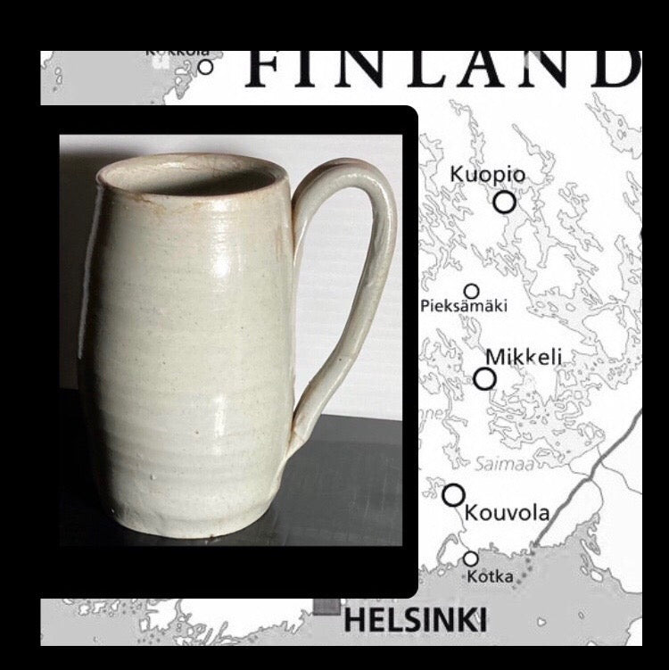 VINTAGE MUG HANDMADE in FINLAND