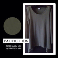 PACIFICOTTON  by BRYNWALKER  long top ..BS