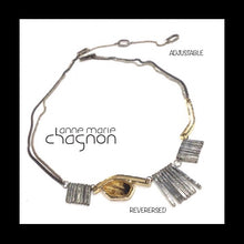 Load image into Gallery viewer, CHAGNON necklace ..bar tiger eye
