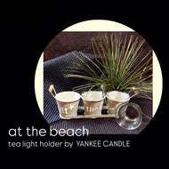 AT THE BEACH Three Bucket Tea Light Holder by Yankee Candle Co..
