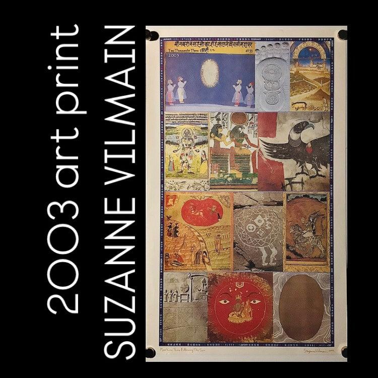 Marking Time Following the Sun ART PRINT by Suzanne Vilmain 2003