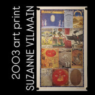 Marking Time Following the Sun ART PRINT by Suzanne Vilmain 2003