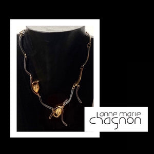 CHAGNON necklace ..tiger eye-2