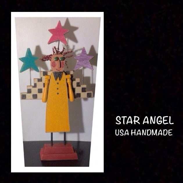 ALABAMA FOLK ART STAR ANGEL