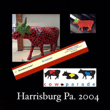 Load image into Gallery viewer, STRAWBERRY COW - cow parade Harrisburg 2004

