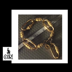 CCORI LINK BRACELET - GOLDPLATED