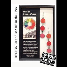 Load image into Gallery viewer, DAVID HOWELL French color wheel EARRINGS
