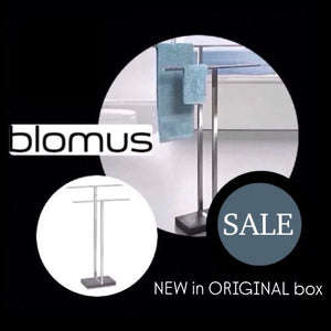 BLOMUS FREESTANDING MENOTO TOWEL RACK.