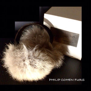 VINTAGE USA MINK EAR MUFFS ..PHILIP COHEN