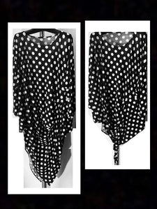 PO  POLKA DOT HEYDARI TUNIC