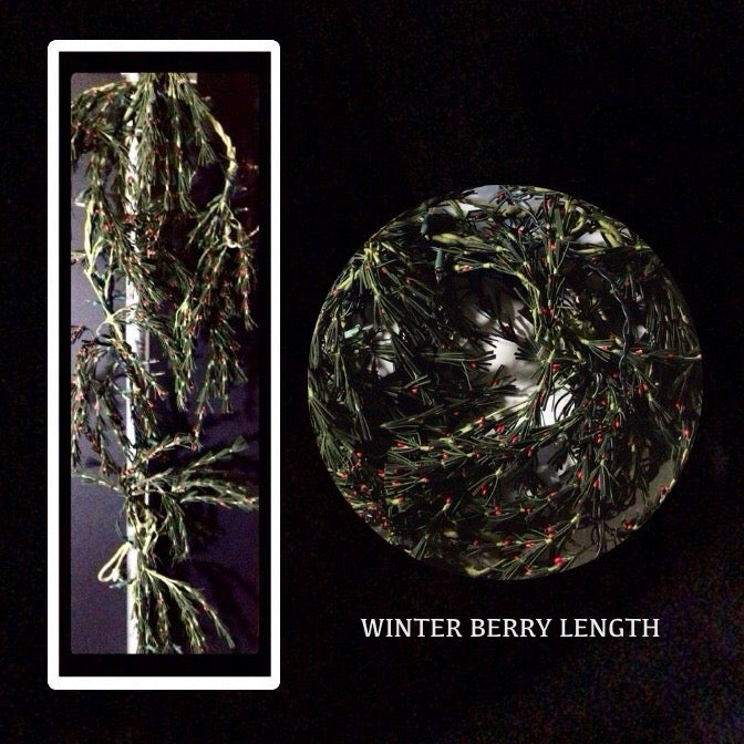 WINTER  BERRY BRANCH GREENERY