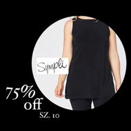 SYMPLI  NU IDEAL SLEEVELESS TUNIC