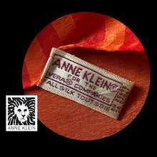 Load image into Gallery viewer, ANNE KLIEN for VERA COMPANY SILK SCARF
