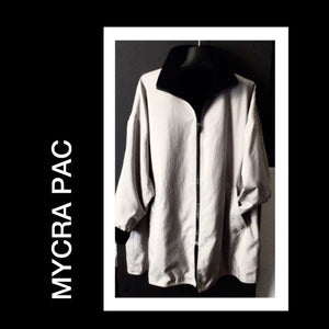 PO - MYCRA PAC REVERSIBLE  BLACK/SILVER JACKET