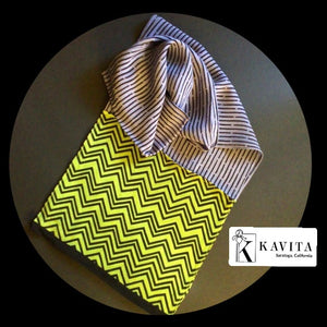 Kavita  silk scarf  USA HANDMADE ep/gr