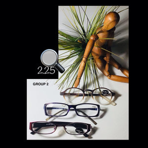 READING GLASSES 3 pair …..  2.25