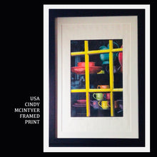 Load image into Gallery viewer, FRAMED MATTED CINDY MCINTYER “CHINA WINDOW” PRINT
