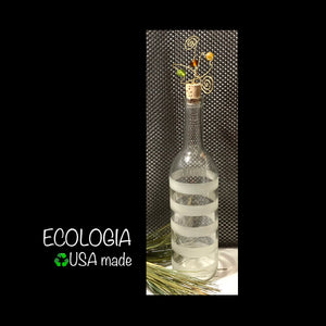 ECOLOGIA CORKED GLASS BOTLE