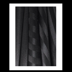 BLACK TABLECLOTH - square premium poly