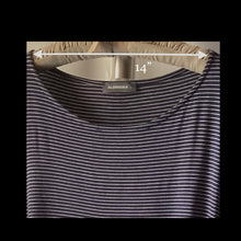 Load image into Gallery viewer, PO  ~  ALEMBIKA navy stripe  tee
