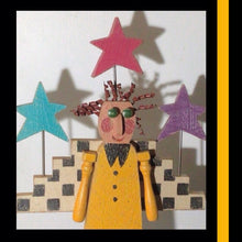 Load image into Gallery viewer, ALABAMA FOLK ART STAR ANGEL
