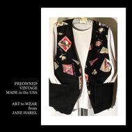 PO-Jane Harel  Art to  Wear vest