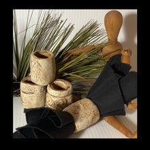 Load image into Gallery viewer, POTTERY -  NAPKIN RINGS USA HANDMADE
