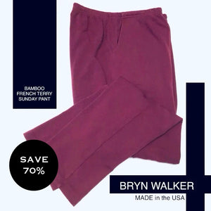 BRYN WALKER Sunday pant VIGNE