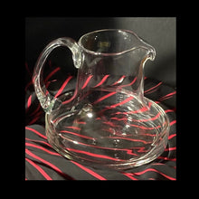Load image into Gallery viewer, VINTAGE SVEND JENSEN  HANDCRAFTED GLASS PITCHER
