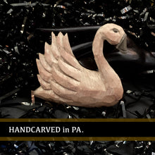 Load image into Gallery viewer, WOOD SWAN handcarved in Pa.
