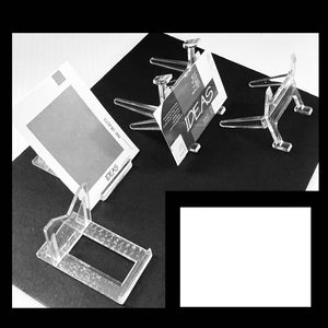 4 ACRYLIC MINI DISPLAY EASELS