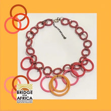 Load image into Gallery viewer, BRIDGE FOR AFRICA NECKLACE♻️
