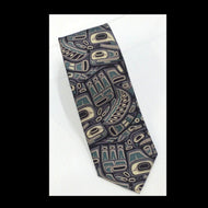 BOXELDER Tribal Art Thunderbird Necktie