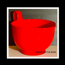 Load image into Gallery viewer, 3 NESTED COPCO RED MIXING BOWLS  - PO
