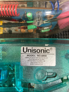 RETRO TRANSPARENT Unisonic Telephone Model 6900