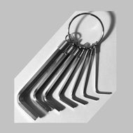 7pc Allen wrench keyring
