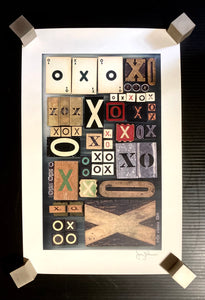 LOVE LETTERS PRINT CIRCA 2004 Judy Vilmain USA