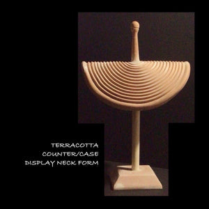 TERRACOTTA NECK FORM DISPLAY