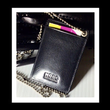 Load image into Gallery viewer, HOBO INTERNATIONAL LEATHER ID, CARD, BADGE HOLDER
