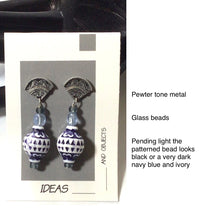 Load image into Gallery viewer, Teresa Goodall Post Earring BW

