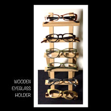 Load image into Gallery viewer, WOODEN COUNTERTOP EYEGLASS  DISPLAY
