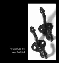 Load image into Gallery viewer, Vintage double COAT HALL WALL HOOK
