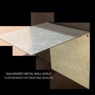 GALVANIZED WALL SHELF