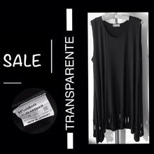 Load image into Gallery viewer, PO ~  TRANSPARENTE LONG SLEEVELESS tank/tunic/jumper
