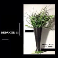 METAL VASE CIRCA 1990s