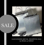 GALVANIZED shopping bag