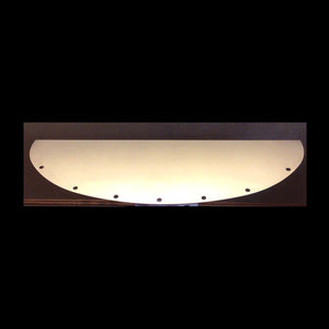 ROUNDED METAL WALL SHELF