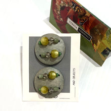 Load image into Gallery viewer, Teresa Goodall  DISC BEAD EARRING ..ma
